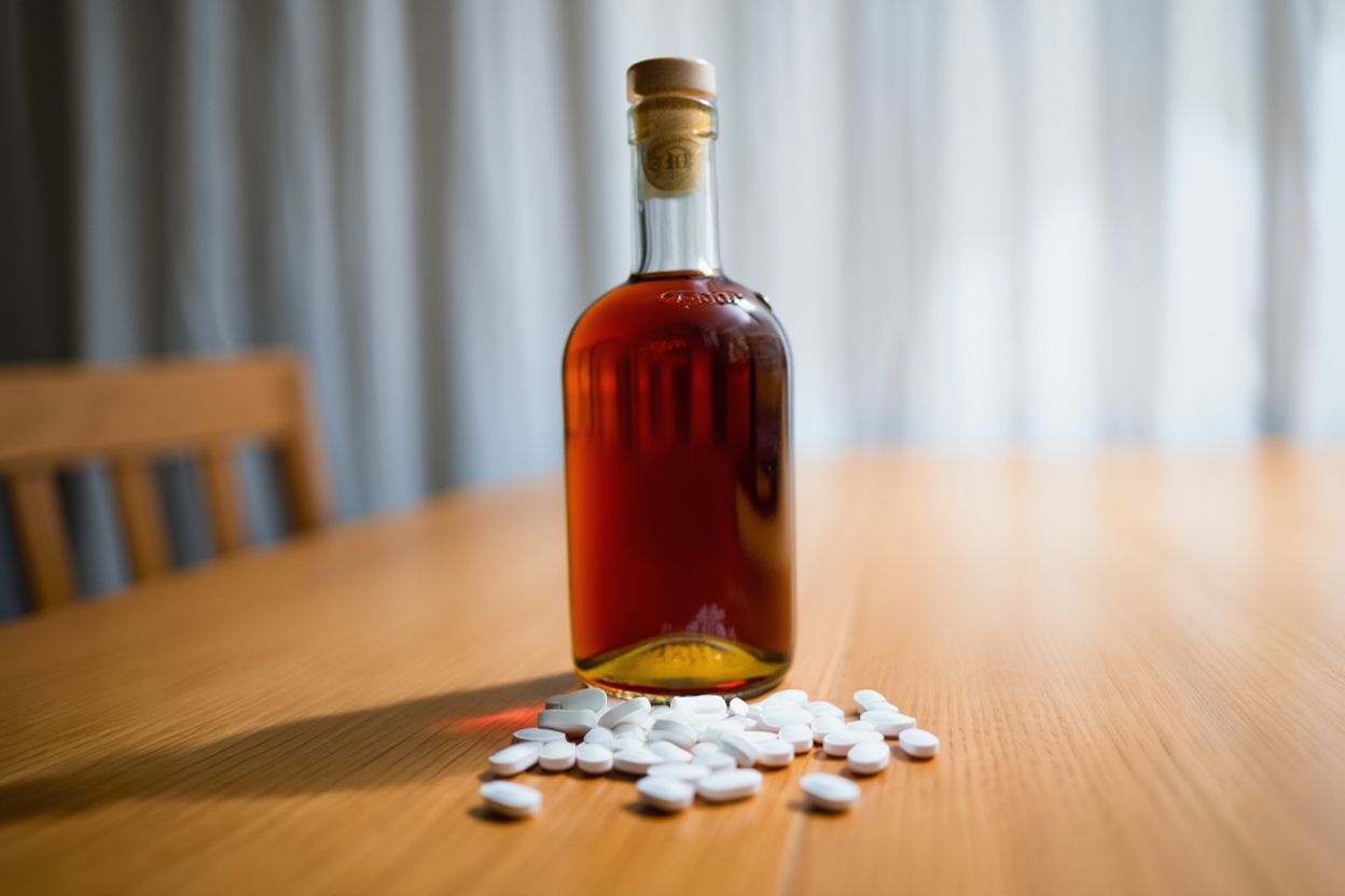 Алкоголь и лекарство